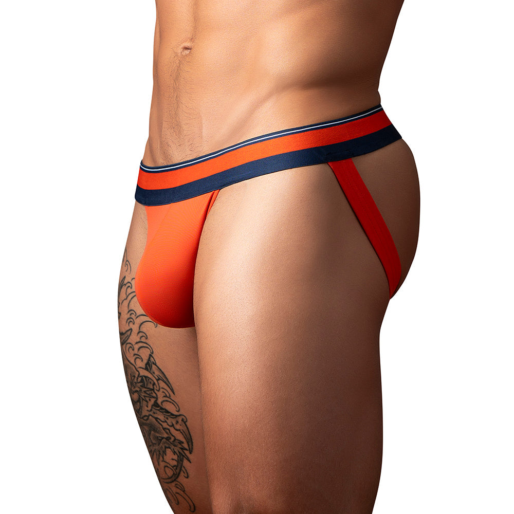 Soo Cumfy Jock - Orange - Small/Medium